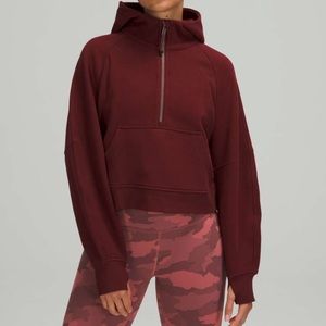 Lululemon Scuba Oversized 1/2 Zip Hoodie